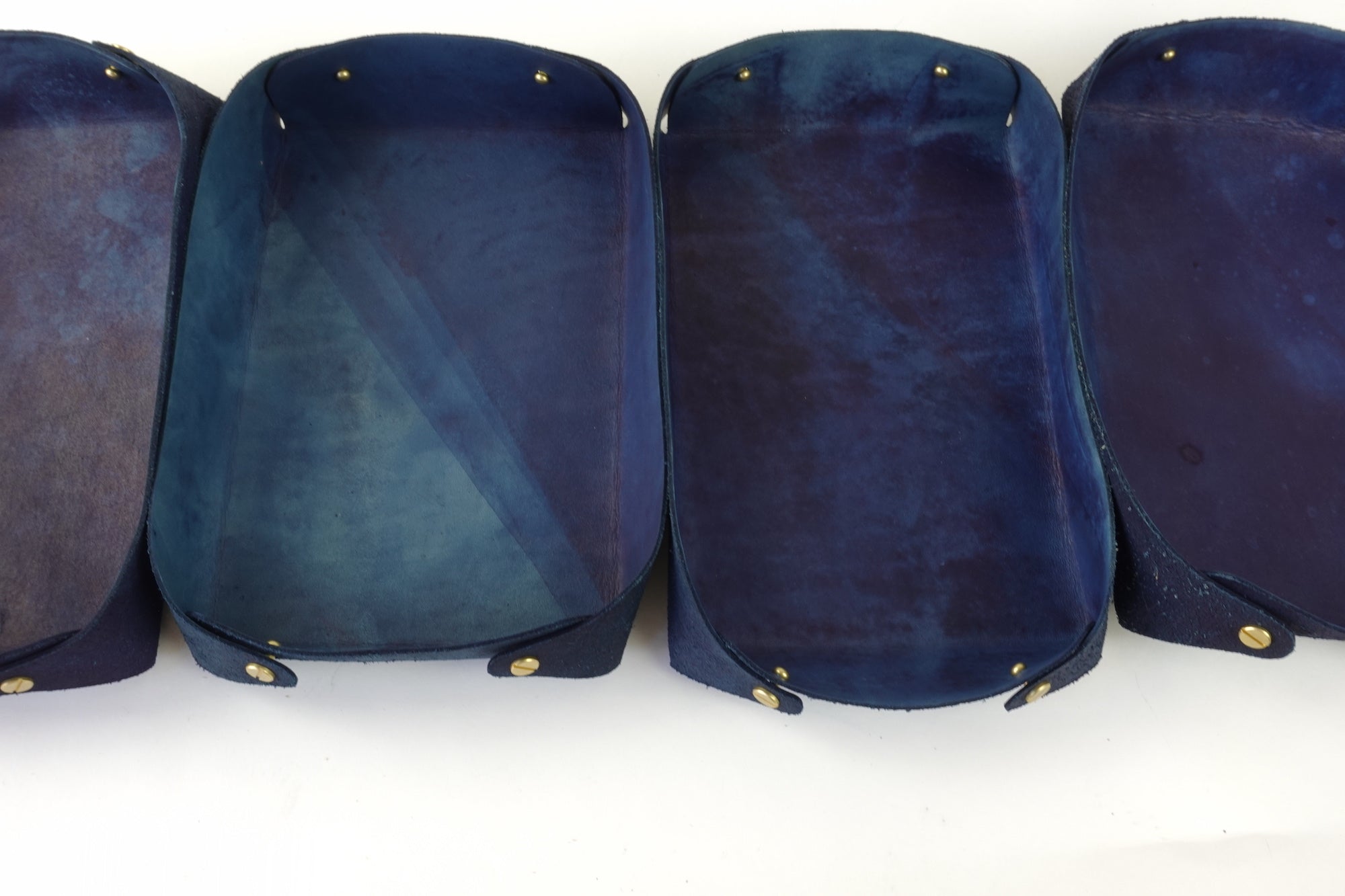 Tamagini Leather  Custom Dyed Vachetta Leather Round Moulded