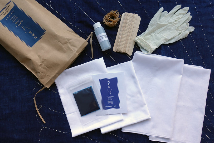 Shibori Kit (Bandana & Tenugui)